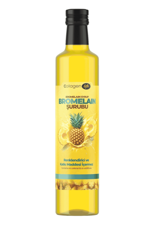 Bromelain Ananas İçeren Detox Şurubu Syrup 250ml