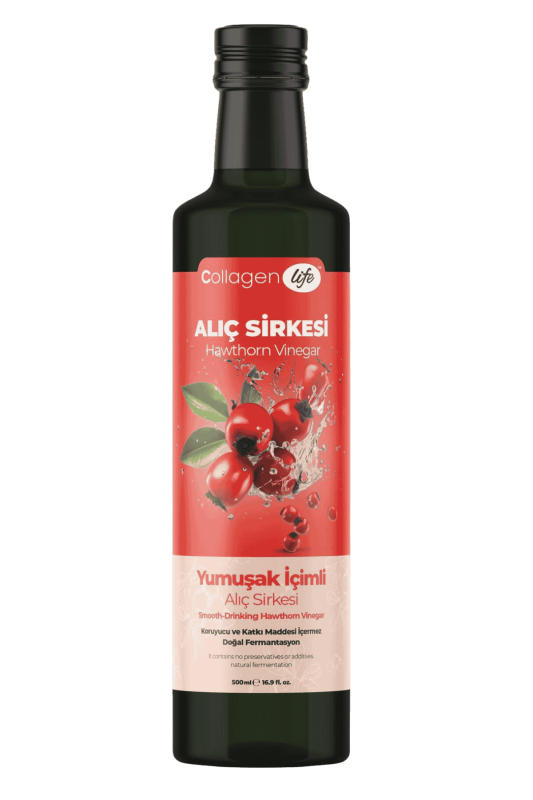 Alıç Sirkesi Hawthorn Vinegar 500 ml Doğal Fermantasyon